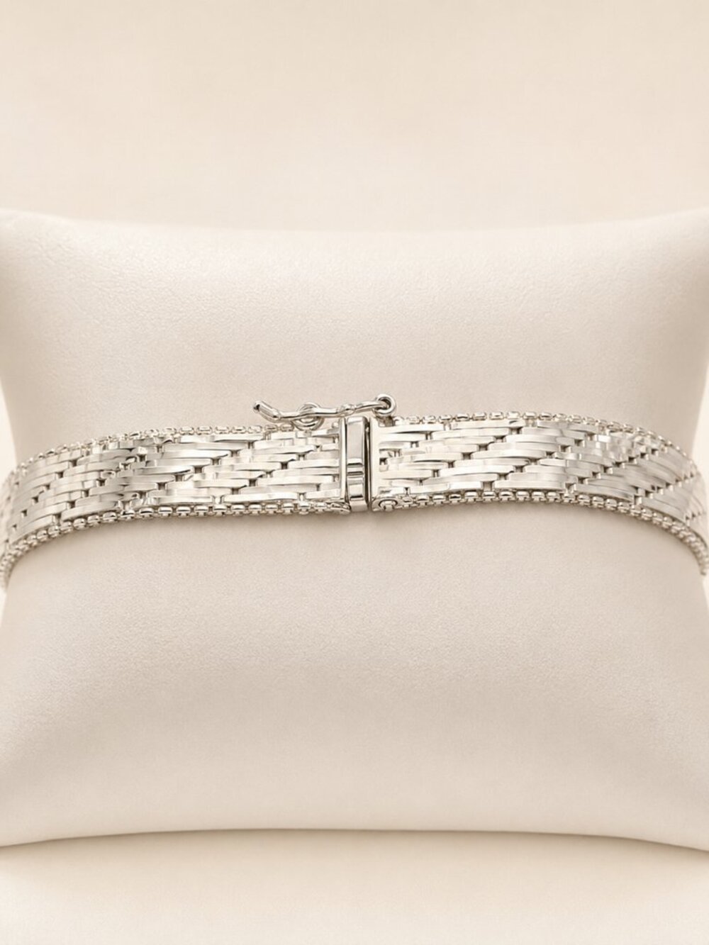 Milor .950 Ultra Fine Silver Riccio Bracelet – Made in Italy – 8 - Picture 3 of 6